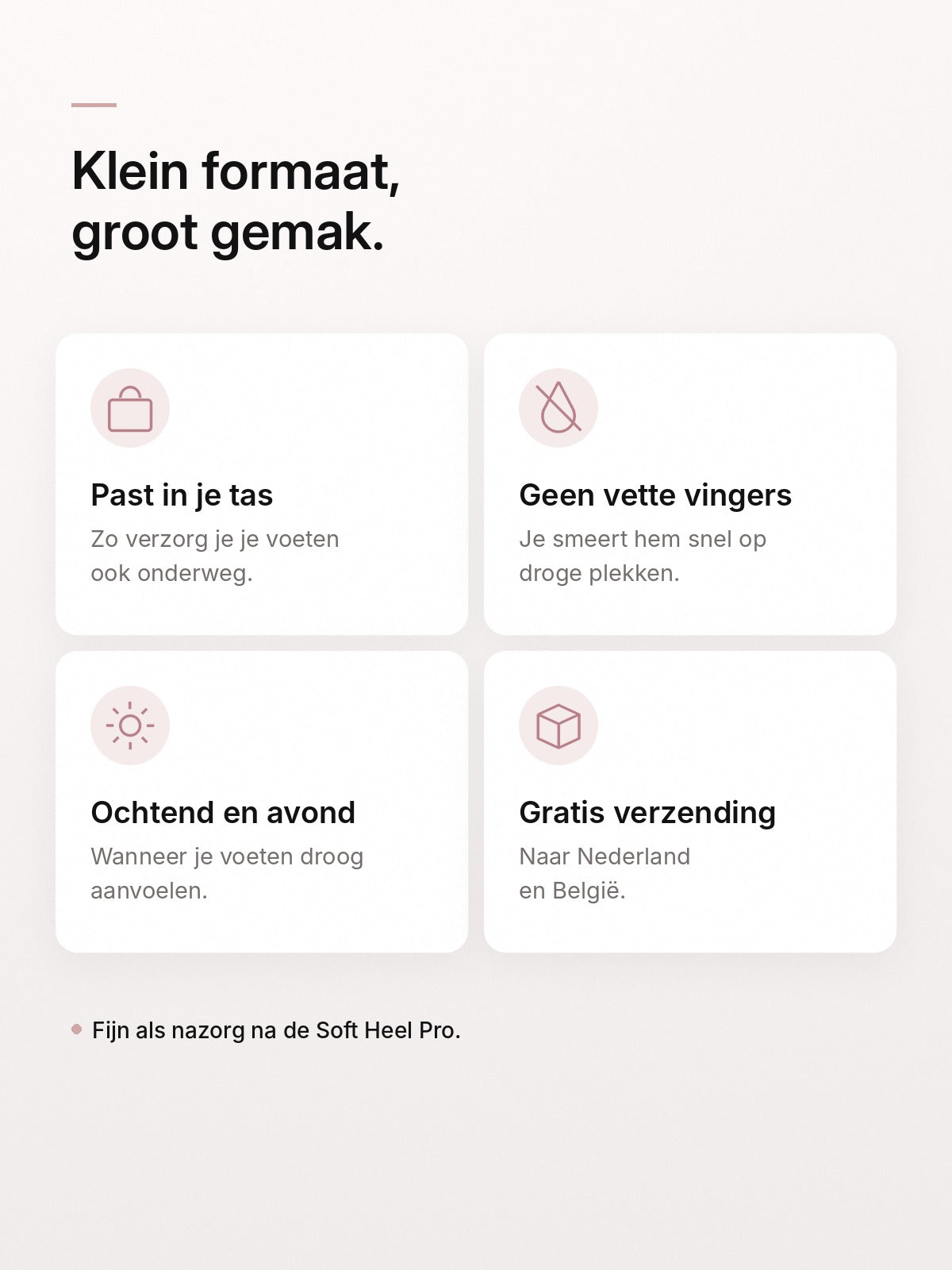 Kenmerken van de hydraterende stick