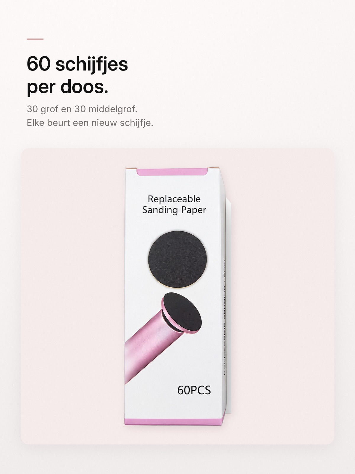 60 schuurschijfjes per doos